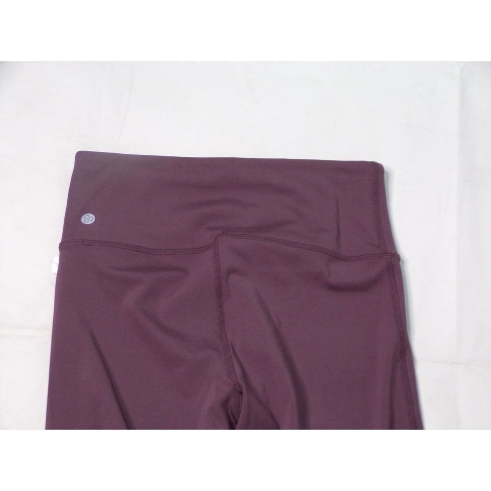 Zella Studio Lite High Waist Capri Crop Leggings Brown Small 4-6 NEW - Picture 7 of 8